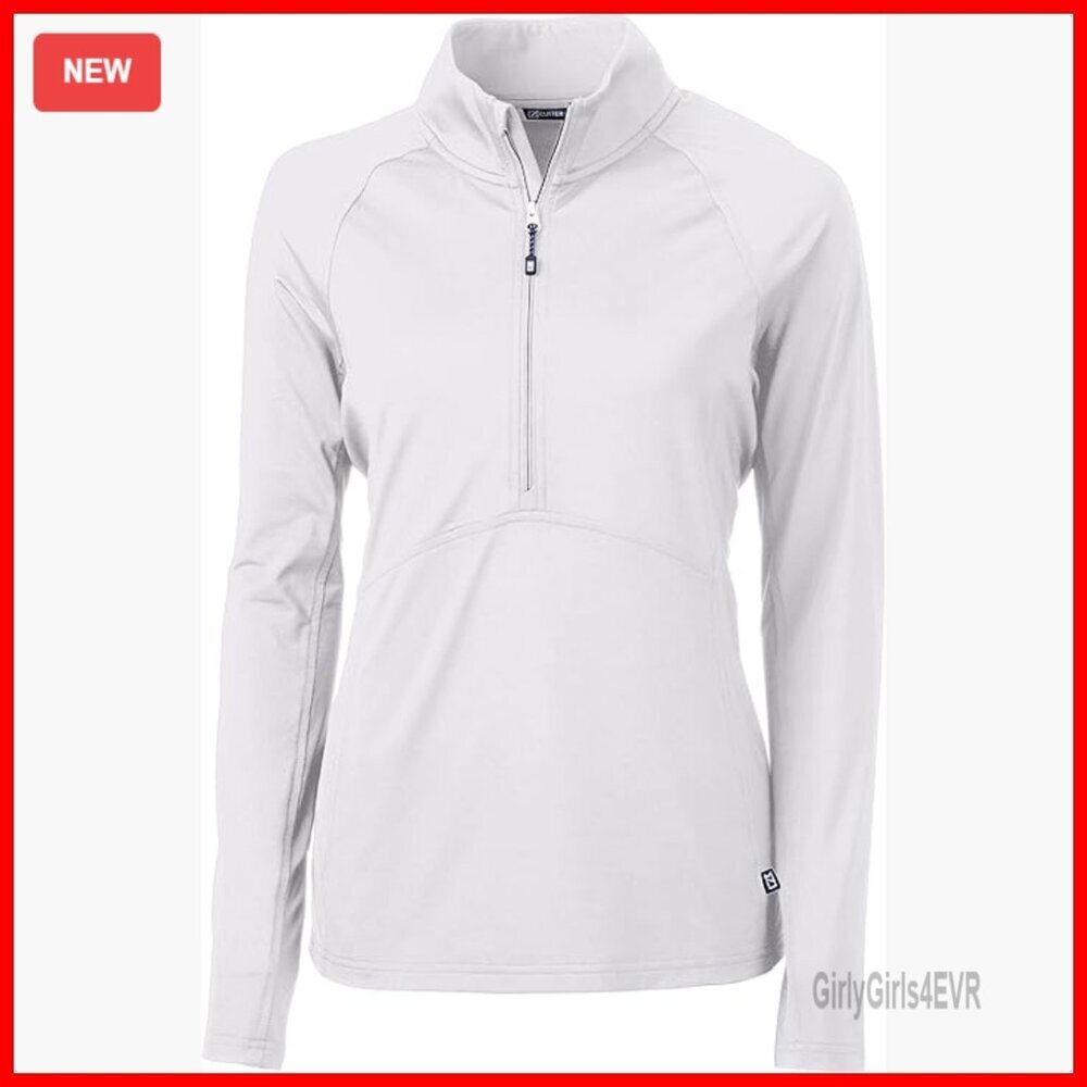 Long Sleeve Half Zip Pullover Eco Knit Recycled Polyester Activewear